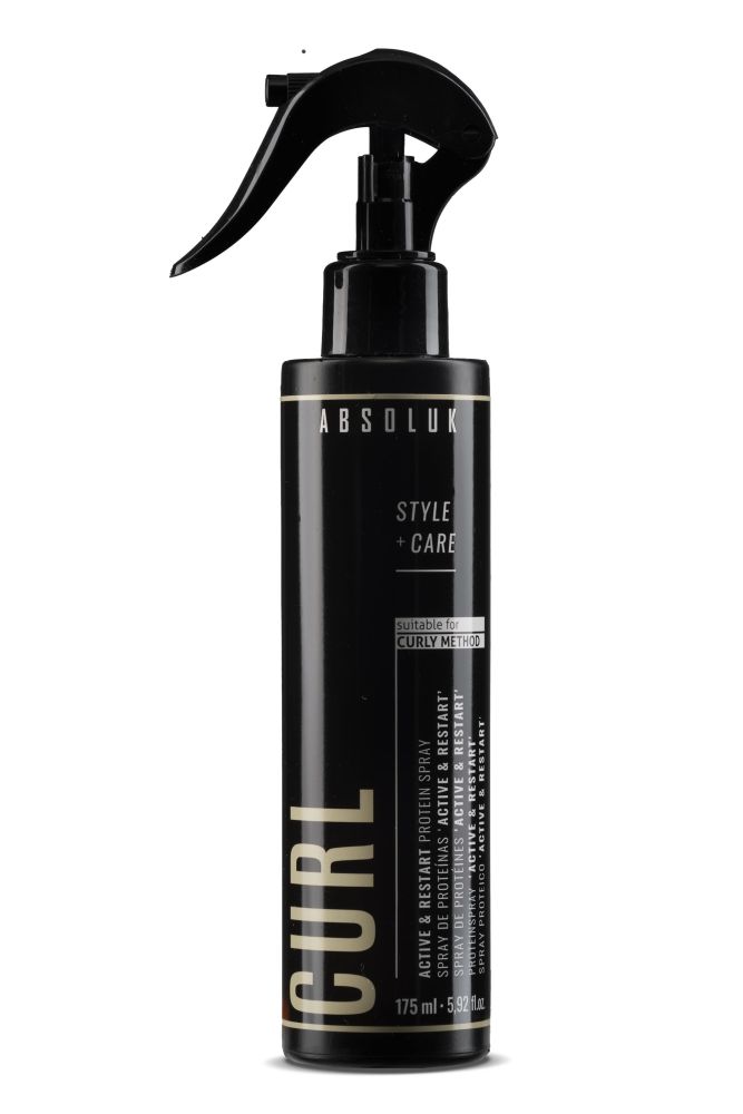 Absoluk Curl Active & Restart Protein Spray 175ml - Proteinový sprej pro aktivaci a restart