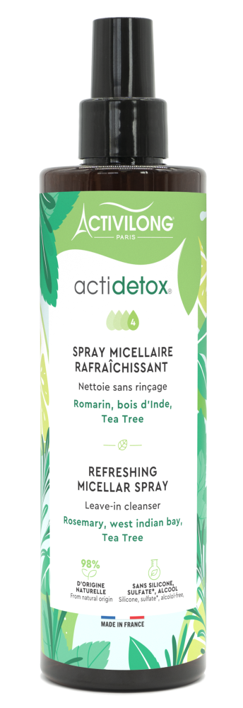 Activilong ActiDetox Refreshing Micellar Spray 250ml - Osvěžující micelární sprej