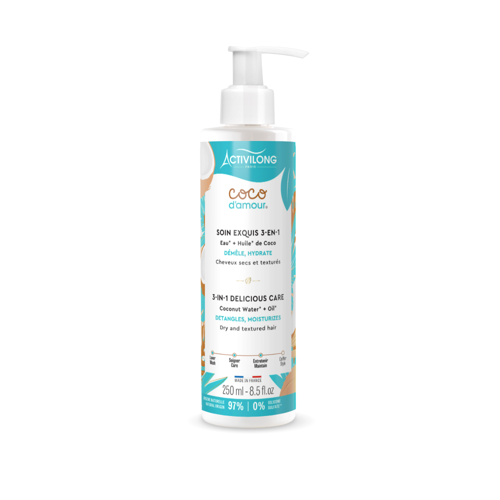 Activilong Coco D´Amour 3in1 Delicious Care 250ml - Vyživující péče 3v1