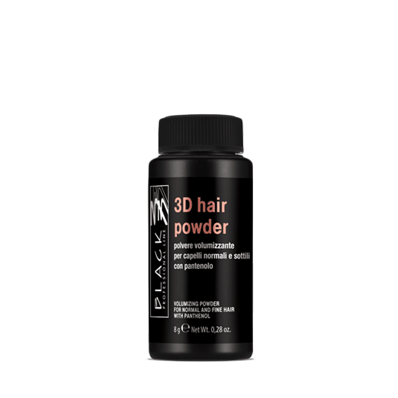 Black 3D Hair Powder 8g - Objemový púder na vlasy