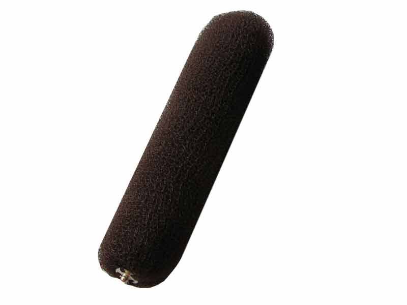 Duko vypchávka do vlasov podlhovastá, 14cm s cvokom5101 tmavá