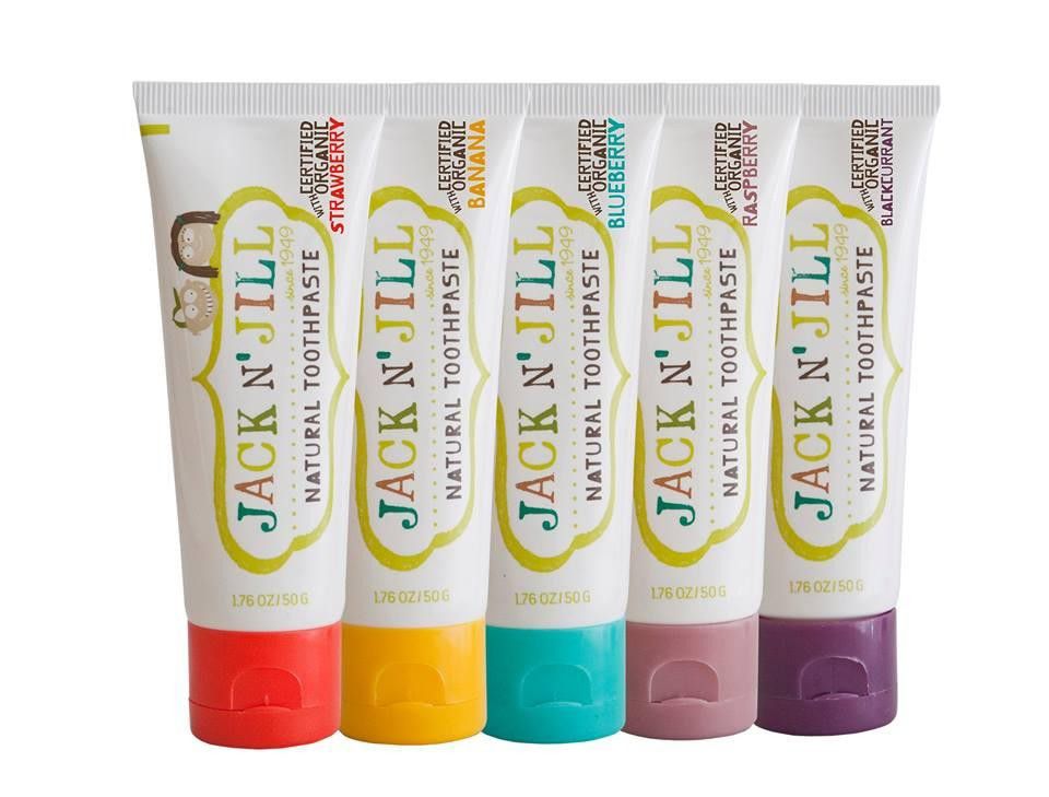 Jack n' Jill Bio Toothpaste - Detská zubná pasta Jack n' Jill Bio Toothpaste: Blueberry - borůvka