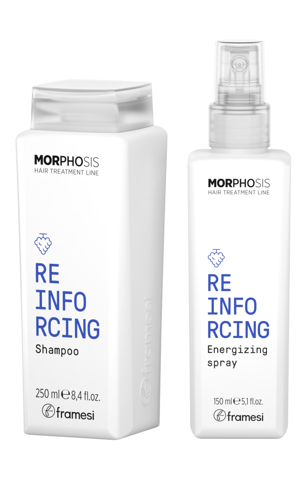 E-shop Kazeta Framesi Morphosis Reinforcing - Šampon 250ml + Sprej Reinforcing 150ml