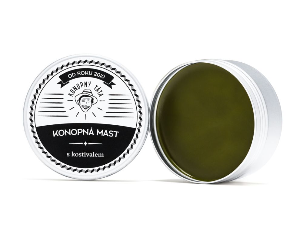 E-shop Konopný Táta - Konopná mast s kostivalem 80ml