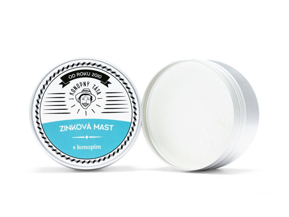 E-shop Konopný Táta - Zinková mast s konopím 80ml