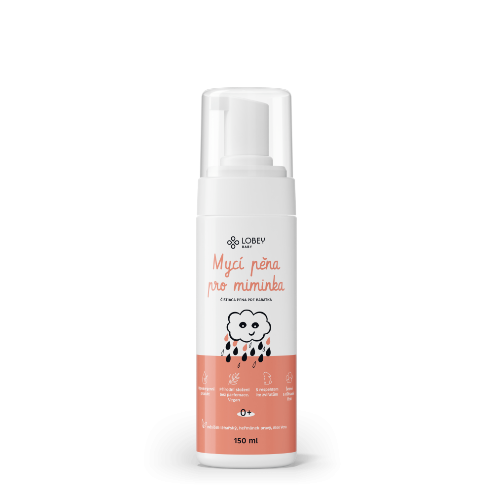 Lobey BABY - Umývacia pena pre bábätká 150ml