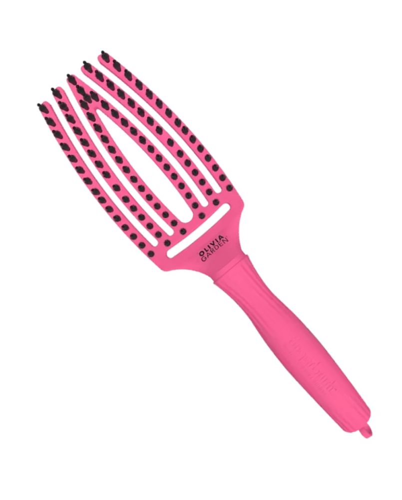 Olivia Garden Fingerbrush Celestial Pink - Profesionálna kefa na vlasy