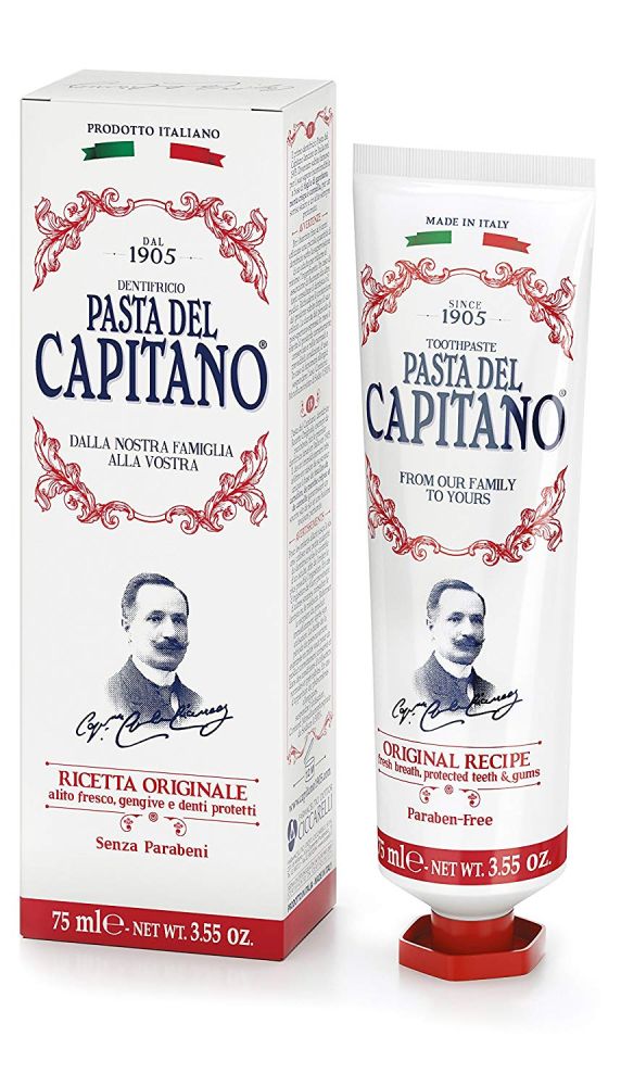 Pasta del Capitano Original Recipe 75ml - Prémiová zubná pasta s receptúrou z roku 1905
