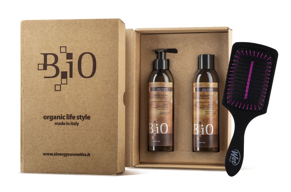 Sinergy Cosmetics Sinergy B.iO Gift Box Restructuring - Vyživujúcí set na vlasy šampón + maska