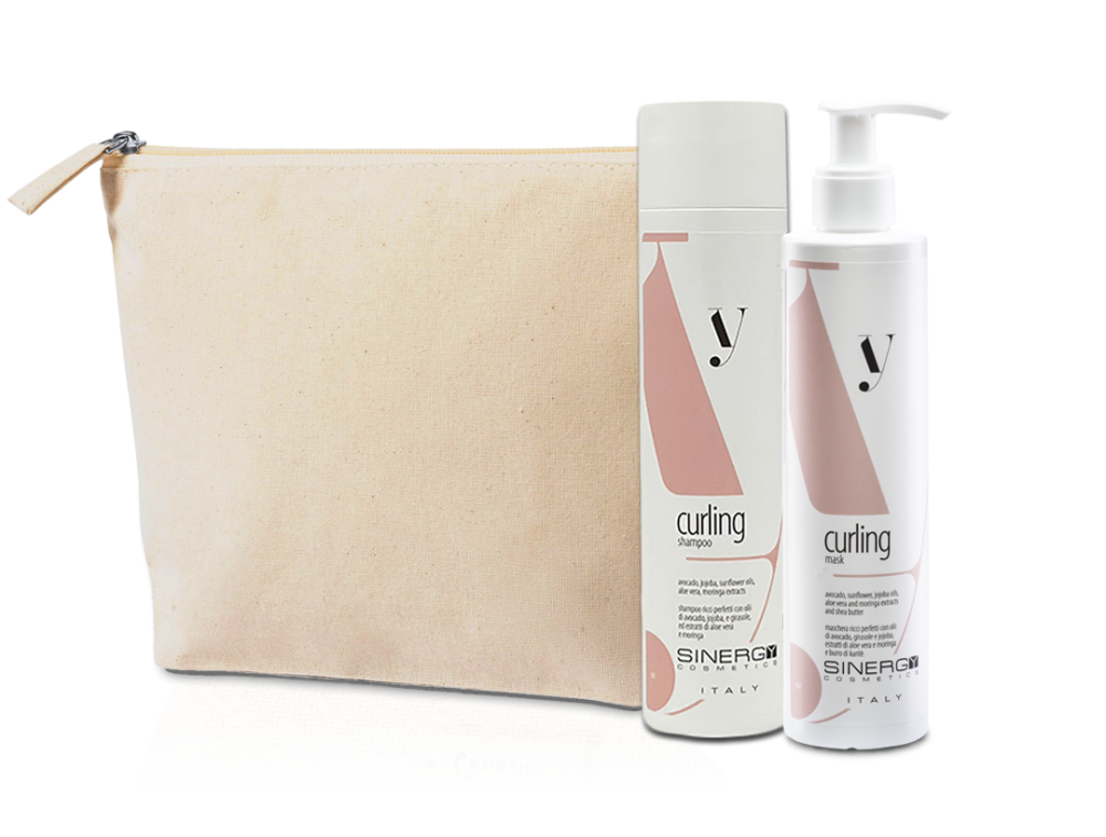 Sinergy Cosmetics Sinergy Y6 Perfect Curly - Set na vlnité vlasy, šampon + maska
