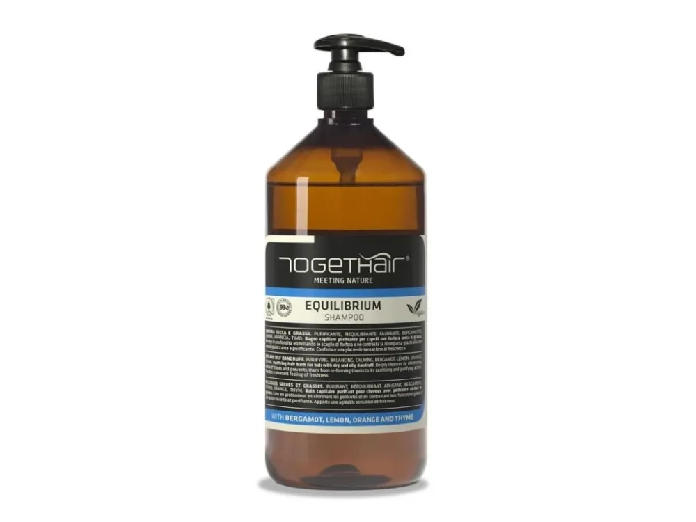 Togethair Equilibrium šampón proti lupinám Vegan 1000ml - čistiaci šampón proti lupinám